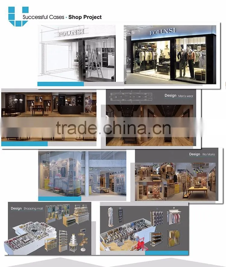 Customized fashion modern retail sunglass shop display