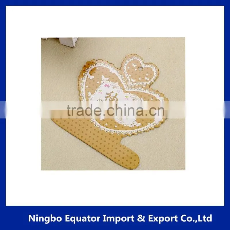 2016 Factory customized paper header cards printing