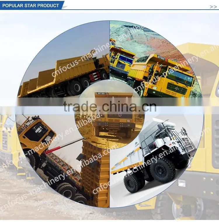yutong Transportation 351-450 hp YTK89 Dump Truck 89t mining truck