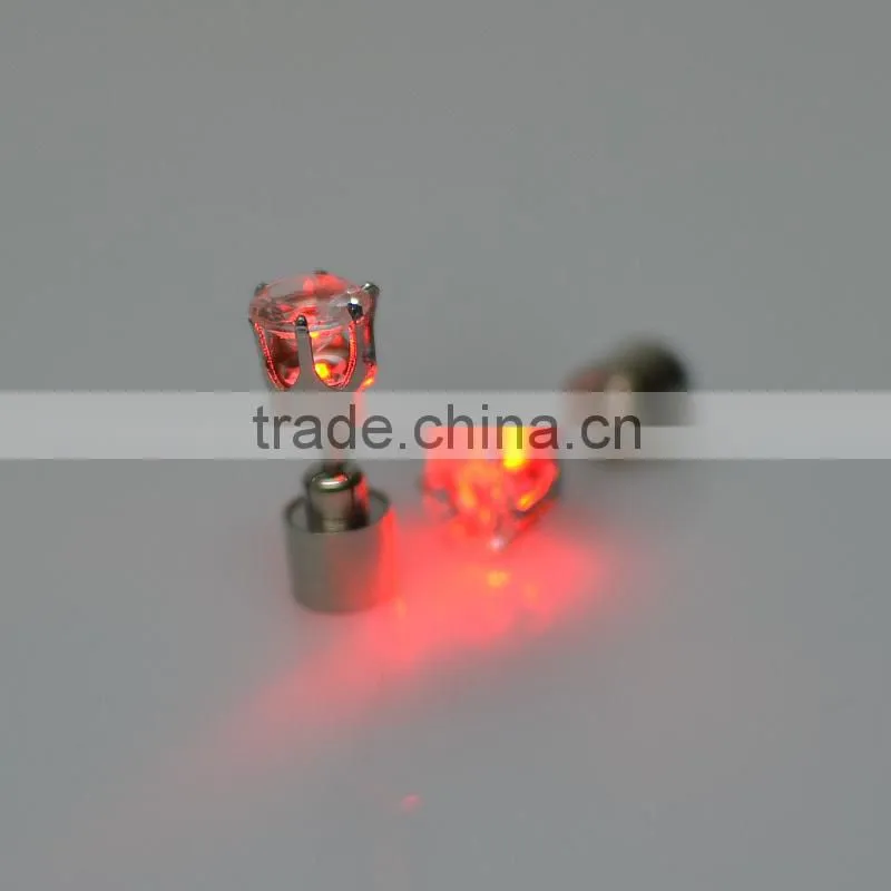 2016 Party Events Supply Novelty Light Up Earrings Colorful LED Earrings