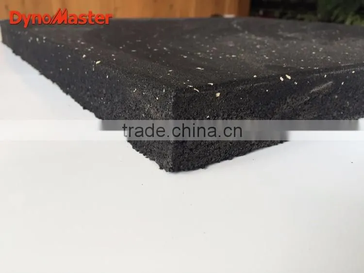 Gym rubber flooring /25mm rubber flooring tile / rubber floor tile