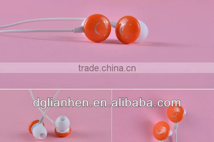 ULDUM two way radio earbud with mic smile in-ear earphone