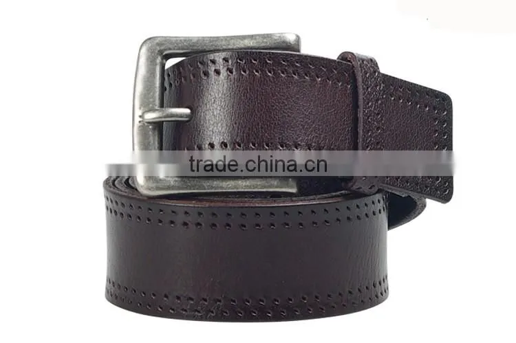 Wholesale waist support belt for men with genuine leather