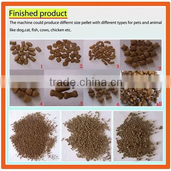Hot selling animal feed machine/poultry feed pellet making machine/pet feed extruding machine