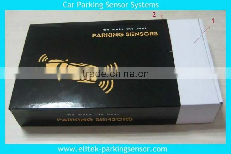 2013 Professional car reverse parking sensor with buzzer alarm