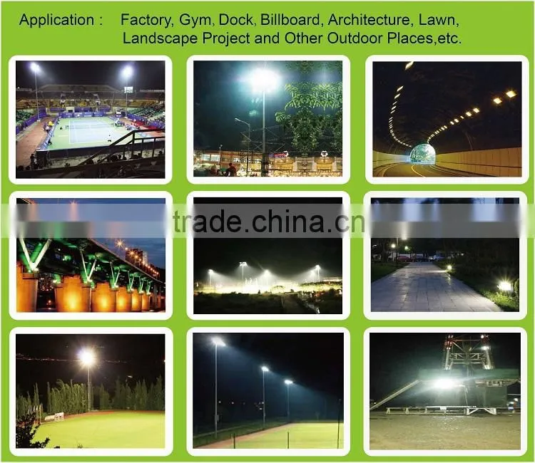DLC UL CUL led flood light 10w 35w 50w 80w 100w 150w / High lumen outdoor 150w led flood light