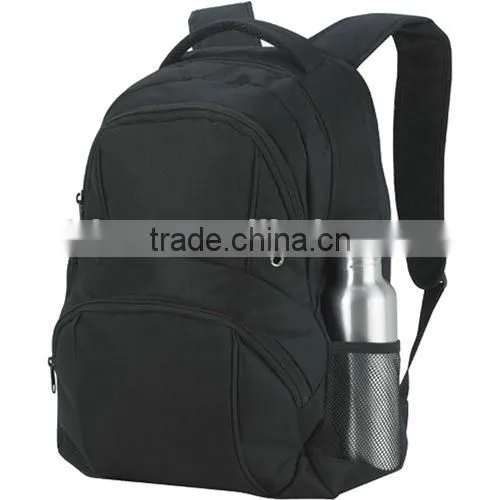School Backpack Black Bag For Young