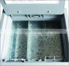 Electrical Floor Box/Floor Outlet Box/under floor service box with 13A SWITCHED SOCKET PLATES