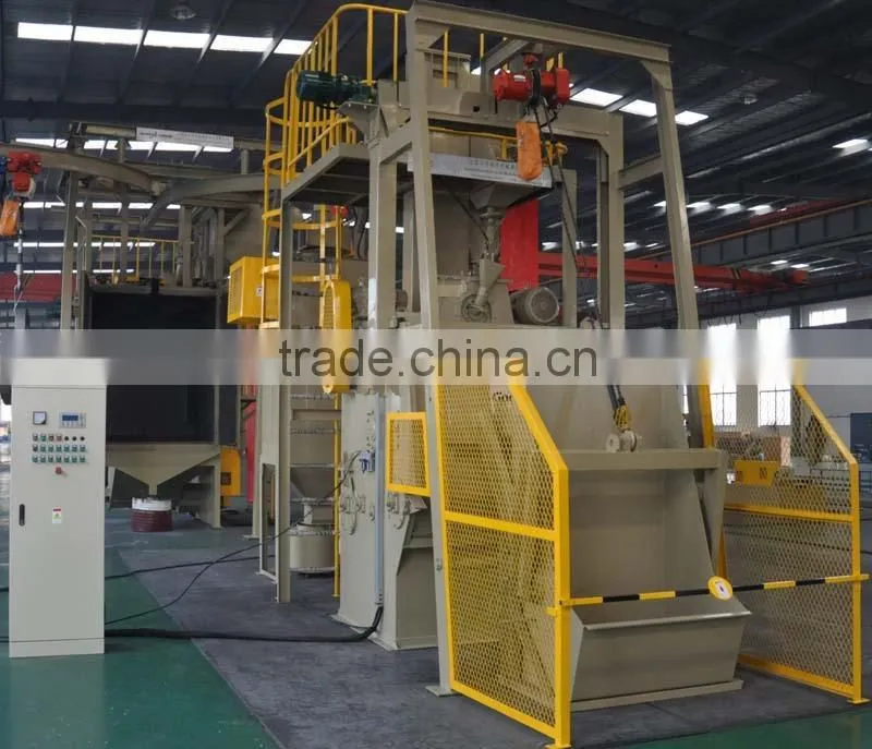 Tumblast cleaning machines/Barrel blast descaling machine/shot blast