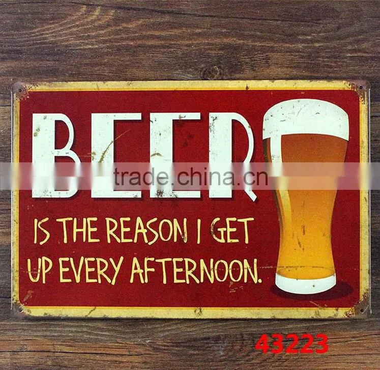 VINTAGE TIN Signs 8x12 inch metal tin sign