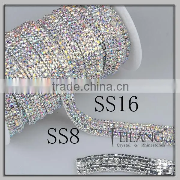 Feilang new style different sizes cup chain for garment