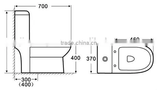 Y013 Hot sale sanitary ware yyu brands