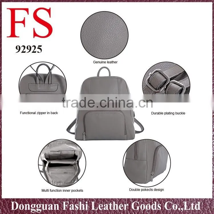 leather amphibious water proof holiday gift backpacks