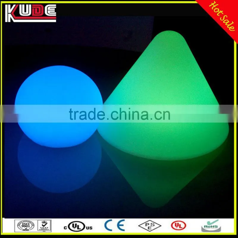 Event and Party Supplies Rechargeable Small Table Decorative LED Glowing Lamp With Remote Control