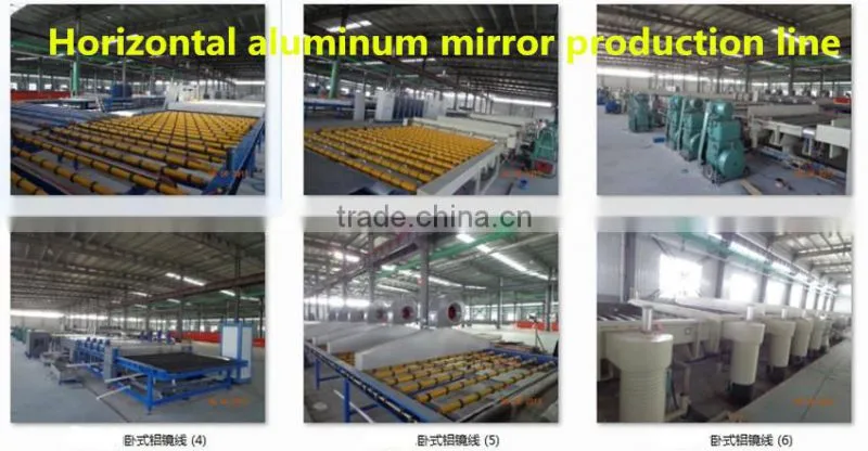 grade A 4mm large sheet mirror glass for sale with CE&ISO certificate
