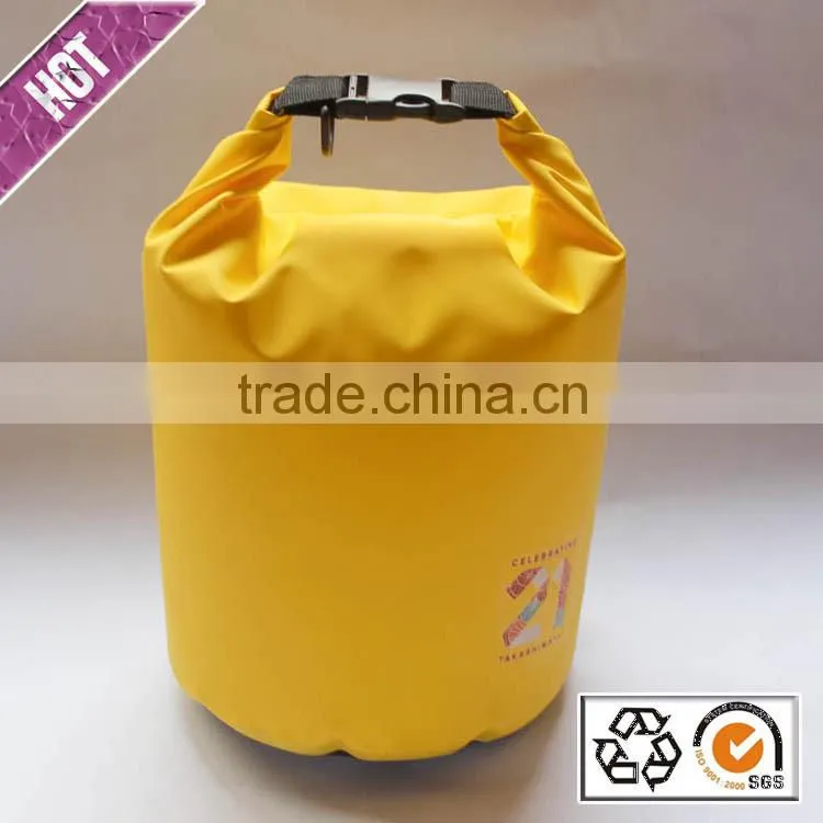 Ocean pack water proof PVC Tarpaulin Dry Bag with Shoulder Strap/ Camping Dry bag