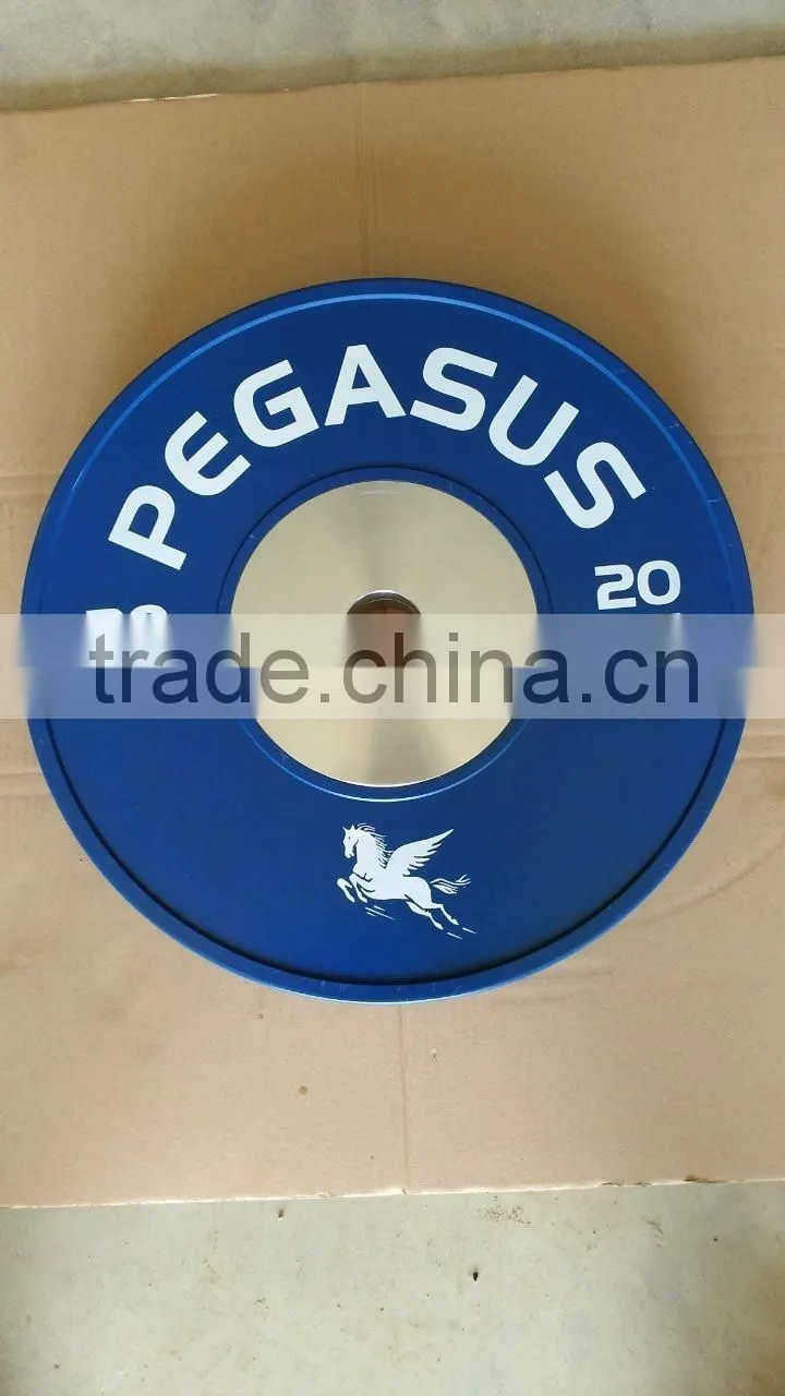 Crossfit 10kg green competition bumper plates