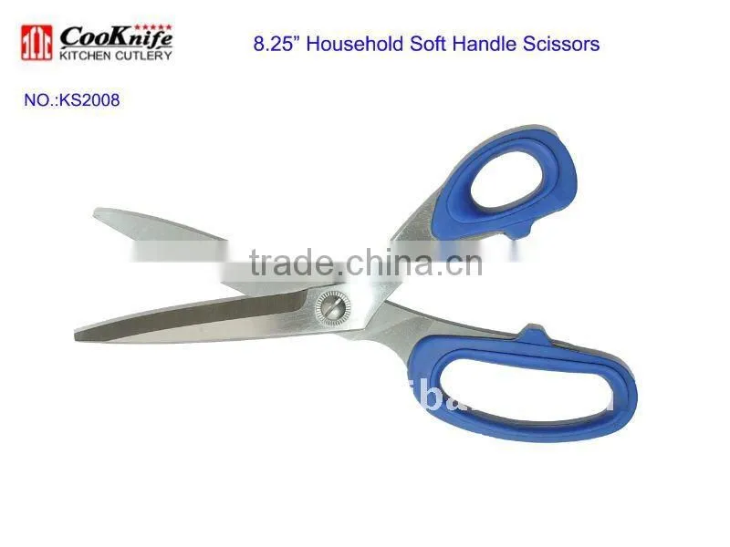 Soft Plastic Handle Home Scissors Set Craft scissors set