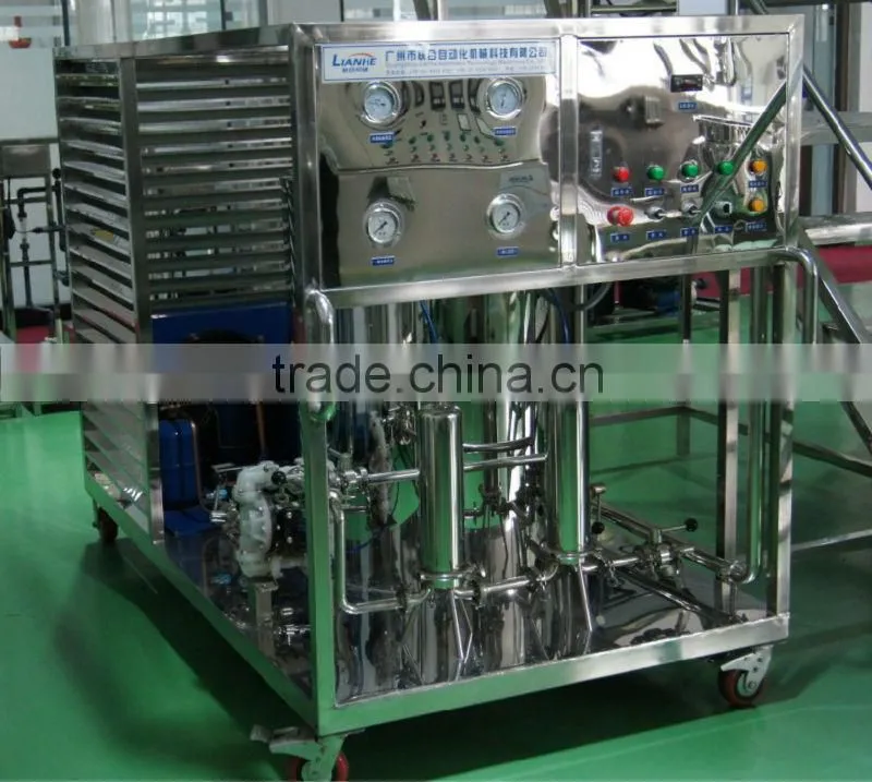 4 heads perfume filling machine/ perfume production line with negative pressure