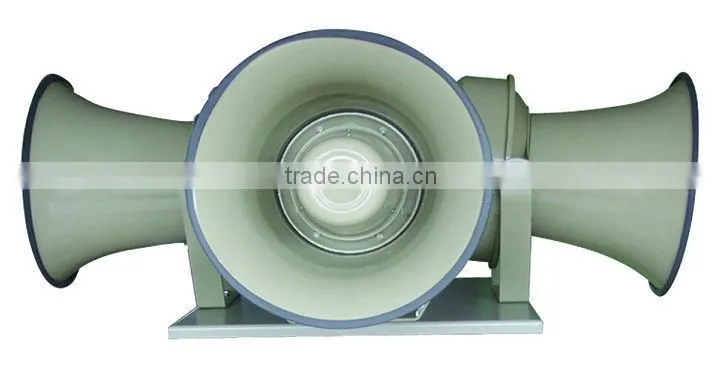high power siren horn system neodyminum driver big outdoor speaker 1500w
