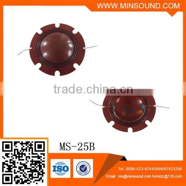 MS-25B PA Speaker Parts Phenolic Voice Coil Diaphragm