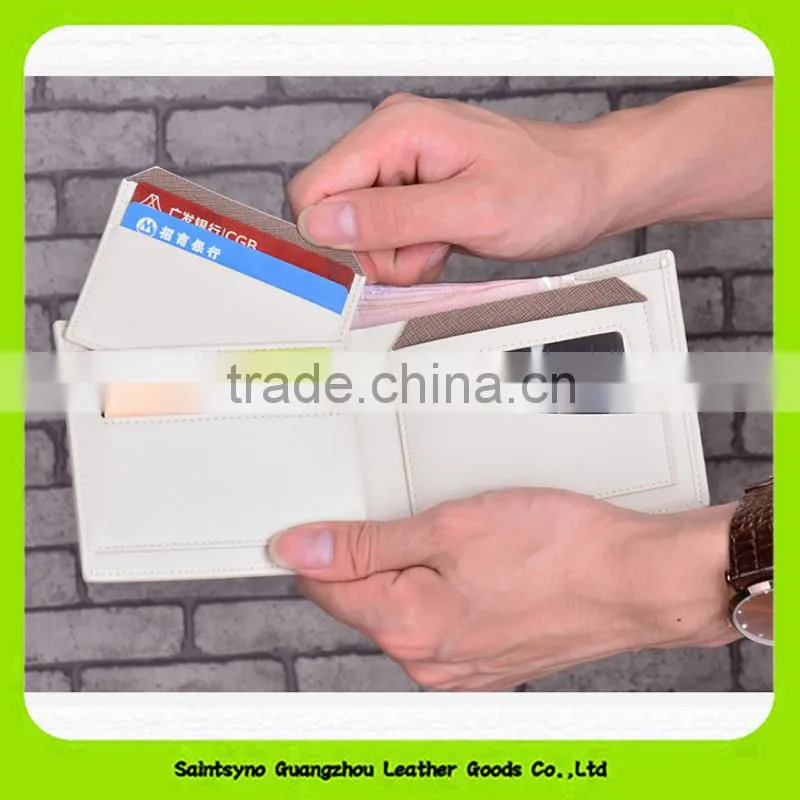 15726 Rfid blocking men's leather men funky wallet