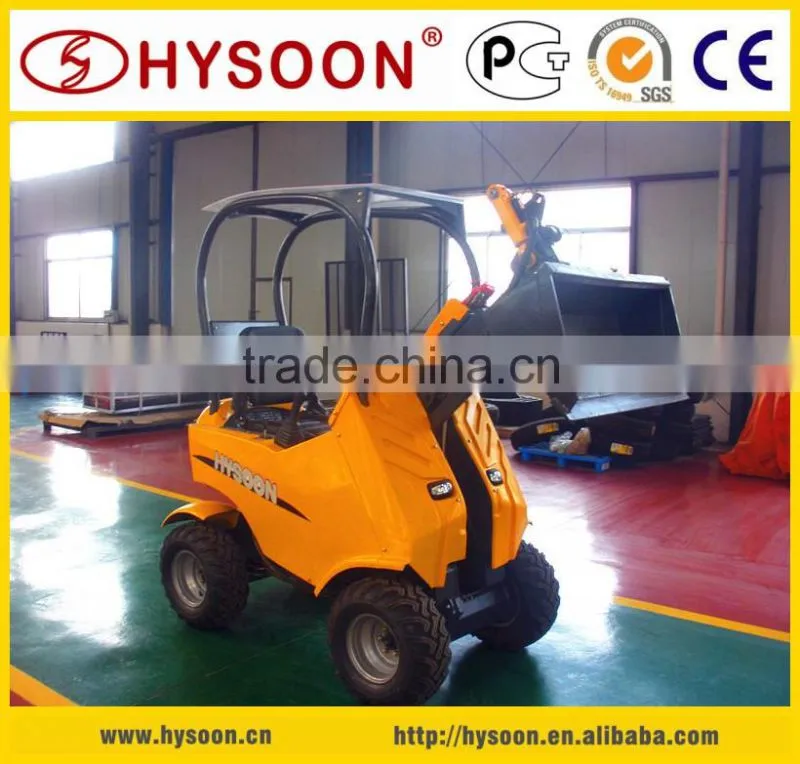 China HYSOON HY200 articulated mini wheel loader