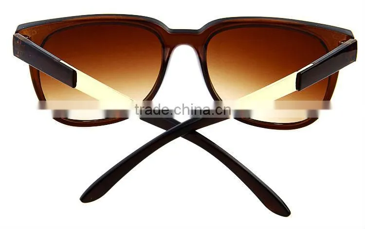 2015 new stylish plastic sunglasses high class