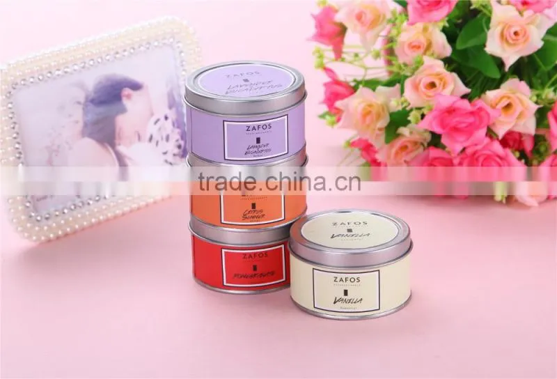 Candle Set Luxury Box With Printed Logo and Label