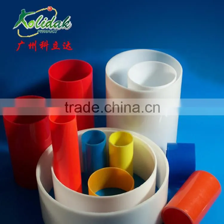 Colorful Wondeful Plastic extrusion rigid pipe, plastic tube