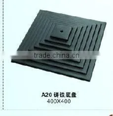 Metal cast iron table base