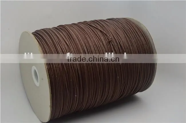 High Quality Multi-Color Waxed Cotton String,Waxed Cotton Cord For Hangtag
