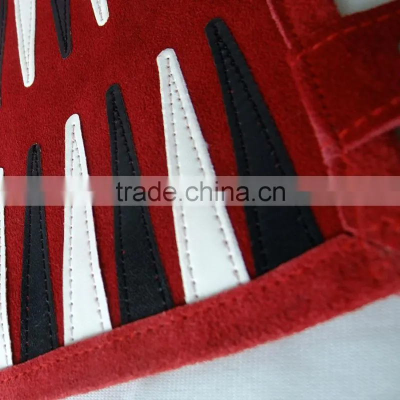 custom chinese real leather backgammon