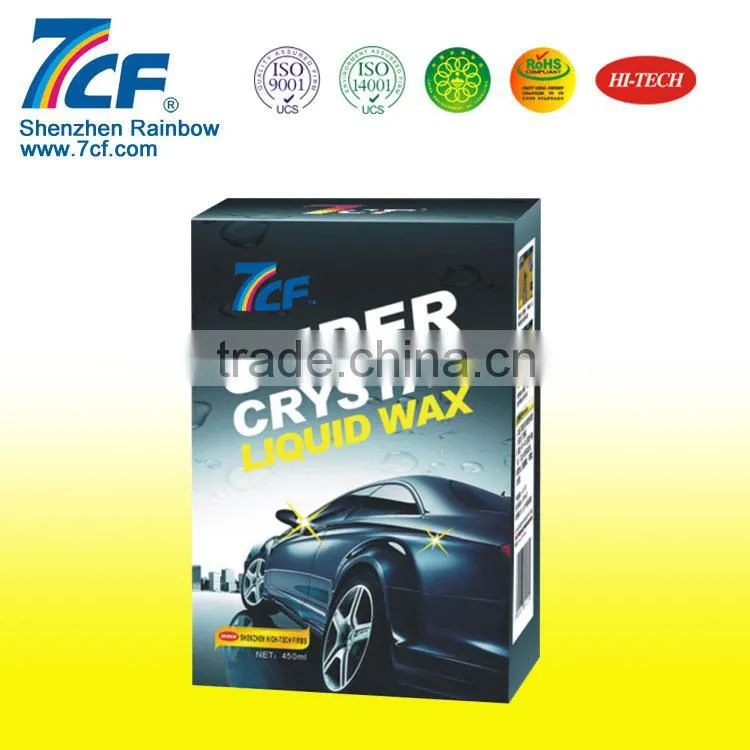 liquid type super crystal car wax