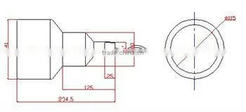 14KHz Ultrasonic Transducer for Long Distance Measurement14KHz Ultrasonic Obstacle Detection Transducer for CarUltrasonic Sensor