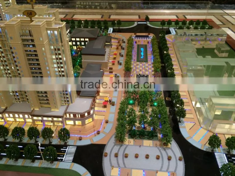 Architecture model making miniature building scale models