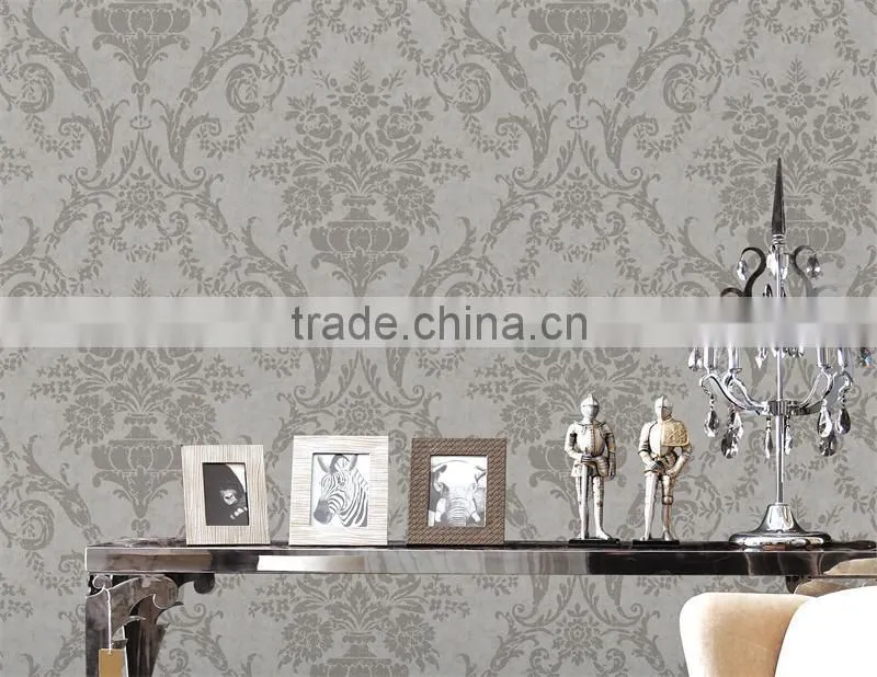 best selling luxury non-woven wallpaper for home deco