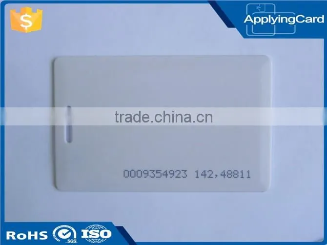 Manufacturing printing pvc smart rfid card with UID number for member control