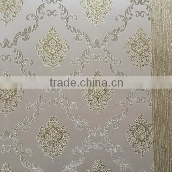 Italy design pvc wallpaper garden pattern wallpaper