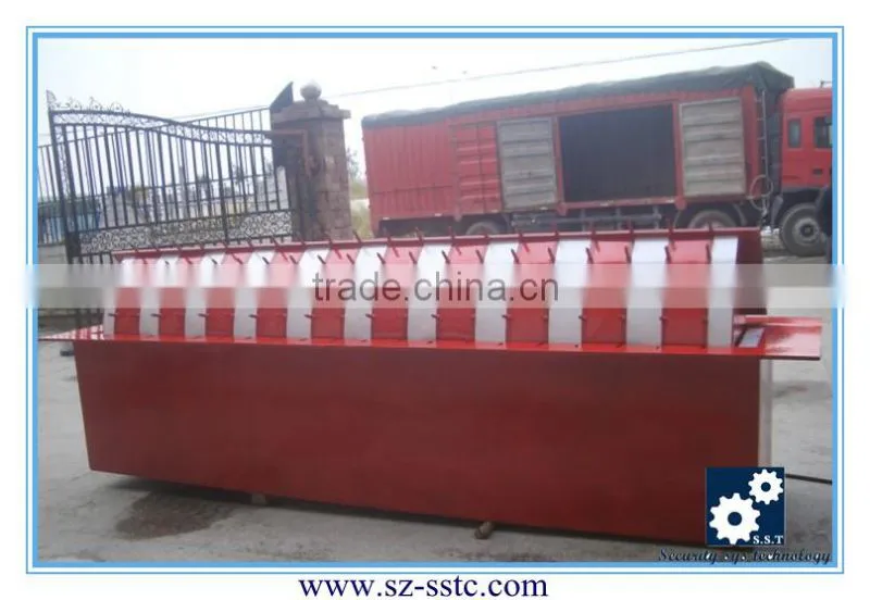 Heavy duty hydrualic system edging road kerb