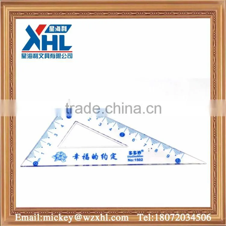 15CM warmly design lovely packaging triangle scale ruler