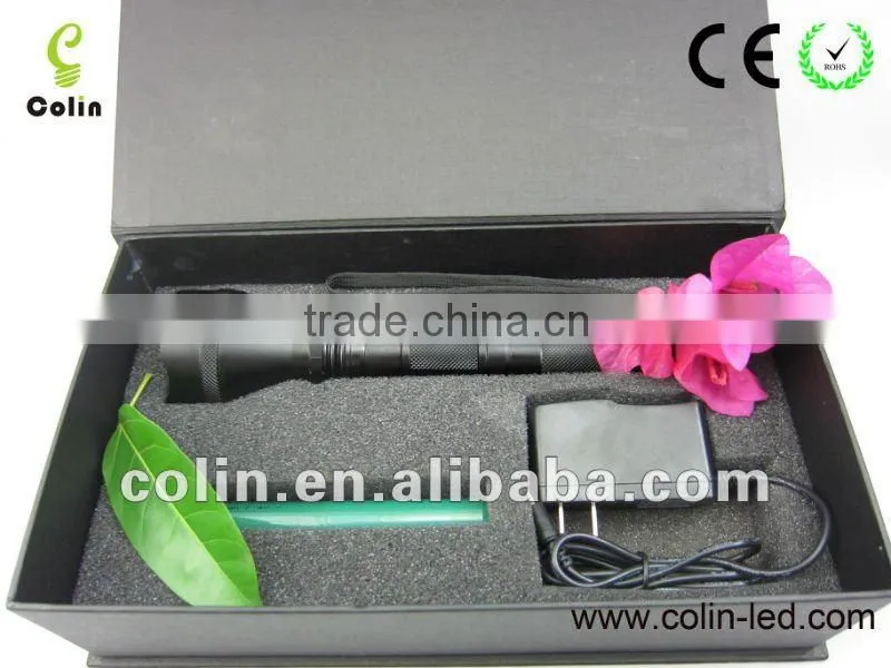high brightness rechargeable cree led torch light