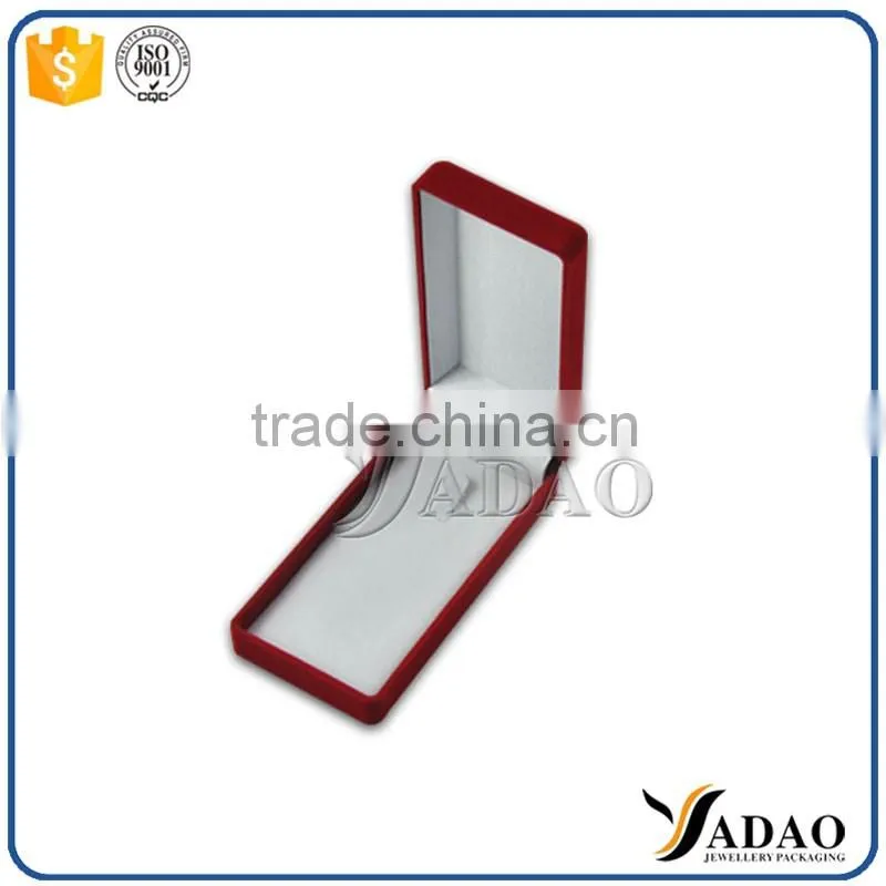 Luxury custom red small jewelry package box
