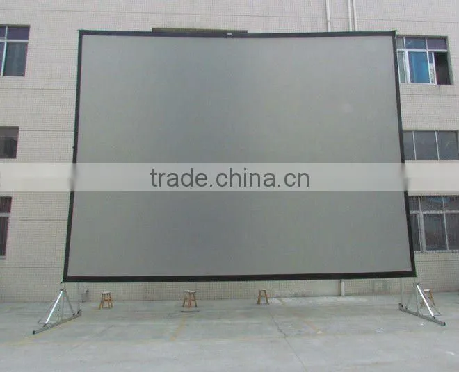 VICTORY Easy install fast fold screen/Quick fold projection screen