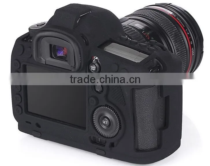 New released DSLR camera soft silicone case cover for Canon 5DIII 5DRS 6D with different color