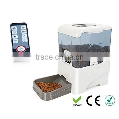 chinese factory dropship remote controlled automatic pet food feeder