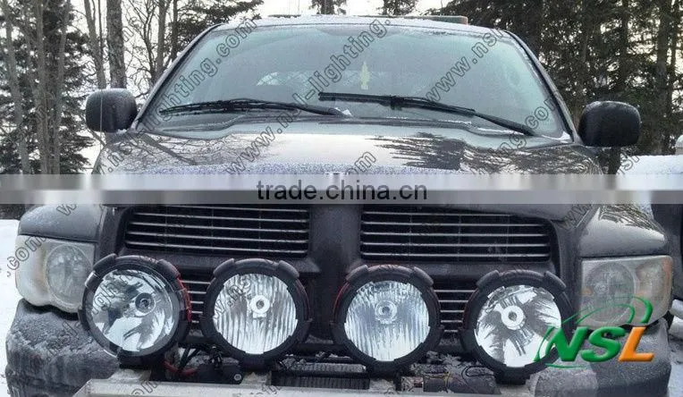 7'' 55W HID Off road Light 4x4 Offroad Racing Car Truck Spotlight HID Driving Work Light