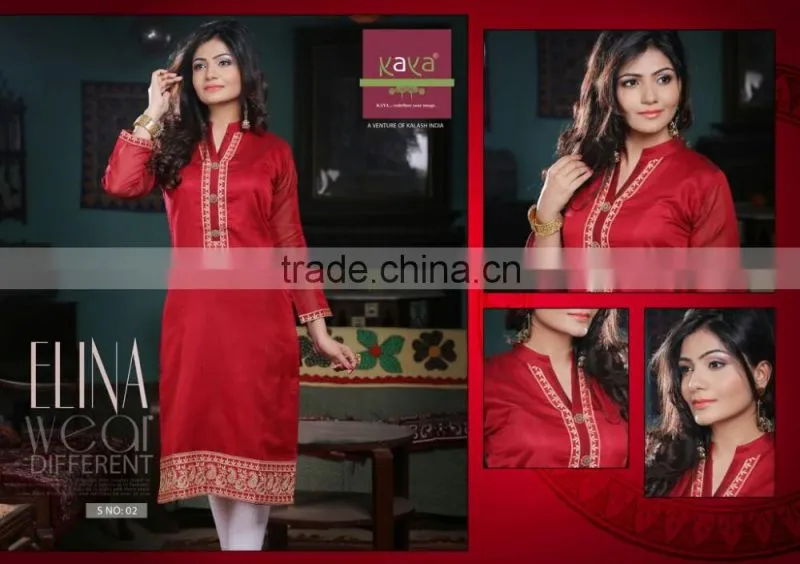 Fashion Design Embroidery work Kurtis