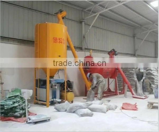 Continuous small production machinery dry mix cement mortar