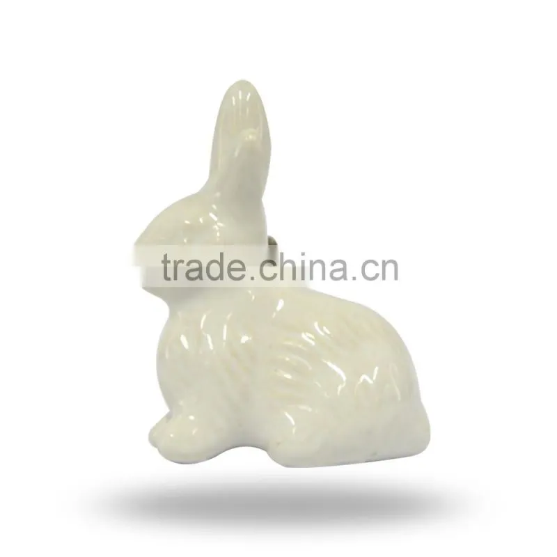 Ceramic Red Vector Square Knob